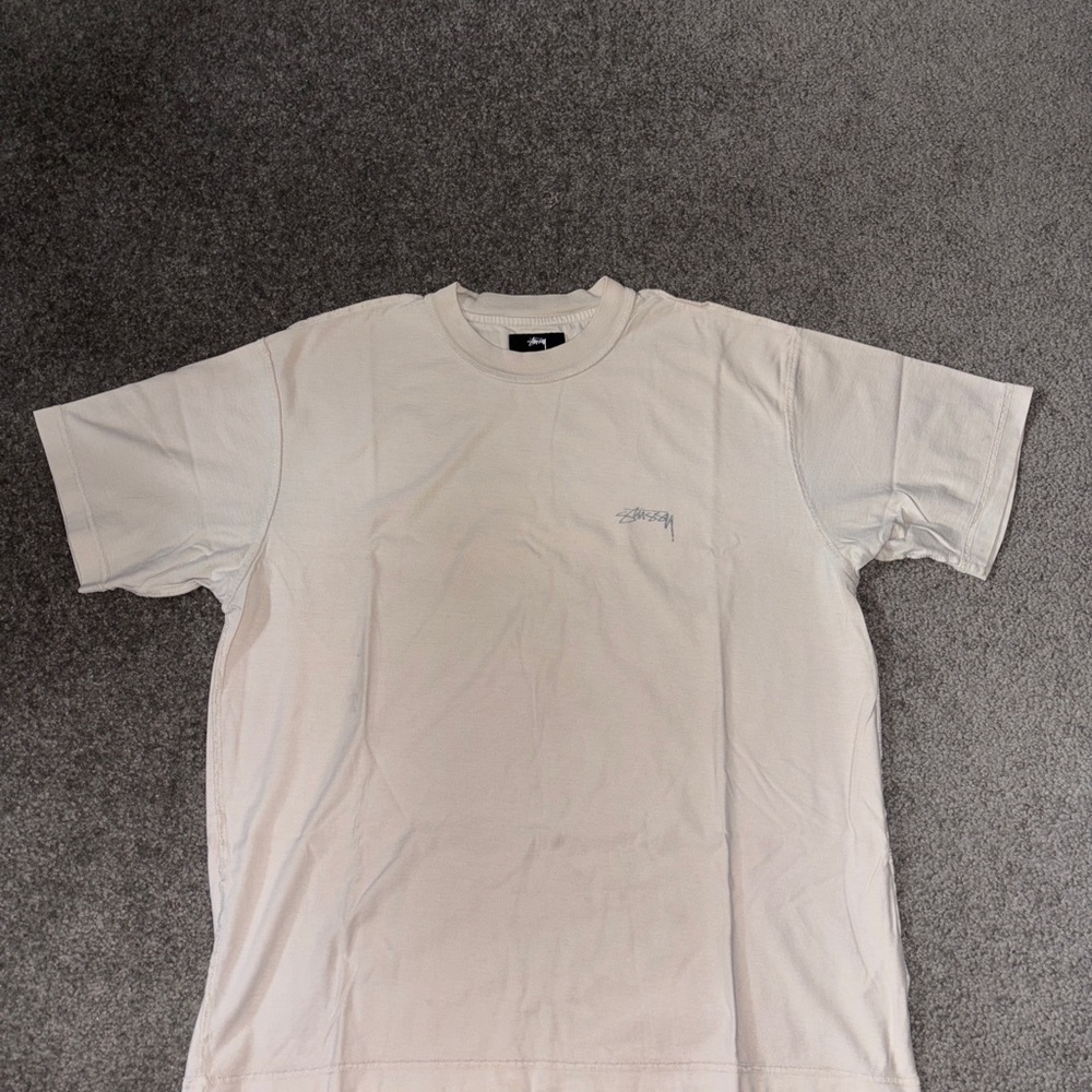 Stussy Men’s Lazy Tee - Cream